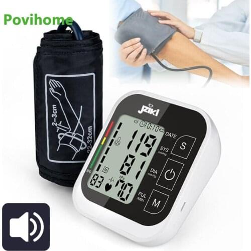 Digital Automatic Tonometer Blood Pressure Monitors for Measuring Arterial Pressure Cuff Sphygmomanometer Upper Arm Tensiometro