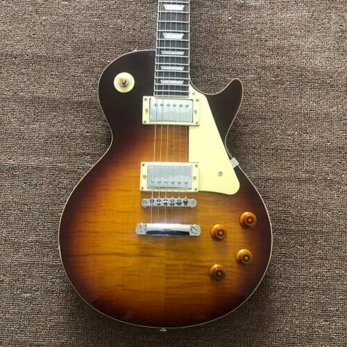 Hot sale Electric guitar,High quality,Dark sunburst,Rosewood fingerboard,Maple top,Free shipping