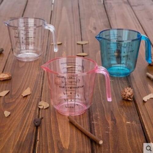 Baking tools 300ML measuring cup baking cup plastic capacity transparent scale measuring cup