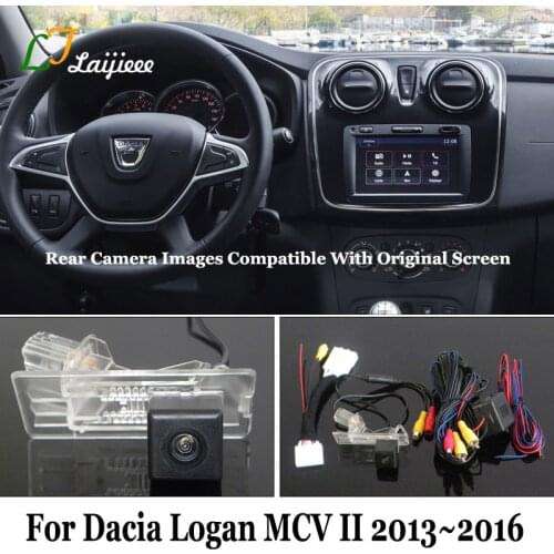 For Dacia Logan MCV II 2013 2014 2015 2016 HD Car Reverse Camera kit / OEM Screen Compatible Rear View Parking Camera