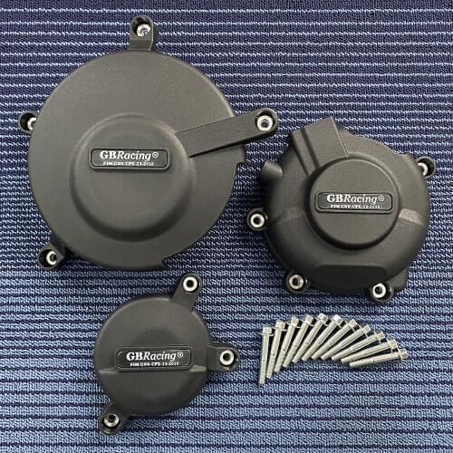 Black Motorcycles Engine Cover Protection Cover case for GB Racing For SUZUKI GSXR600 GSXR750 2006-2016 K6 K8 K11