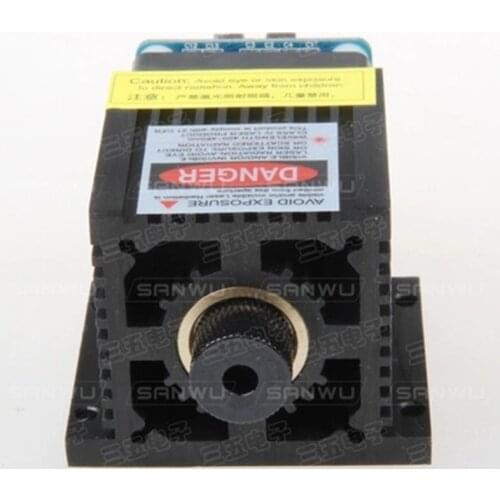 2500MW laser engraving machine 2.5W high power laser modules focusing head point wavelength 450m12v