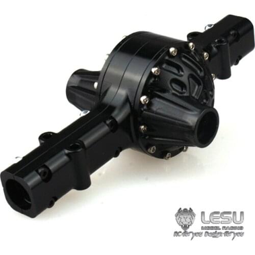 LESU Metal Rear Through Axle Housing for 1/14 TAMIYA Tractor RC Truck DIY Dumper Car