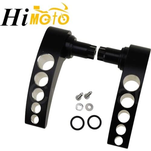 Motorcycle Black Saddlebag Lid Lifters For Harley Electra Street Glide Road Glide King FLHX FLHR 2014 2015 2016 2017