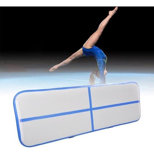 Inflatable Air Track Tumbling Mat, Gymnastics Track,Inflatable AirtTrack Pad Floor Home Gym Gymnastics Training Tumbling Mat