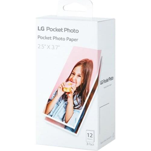 New PT3013 original photo paper for LG PC389P PC389S PC389 photo printer special photo paper 1 box 36 sheets