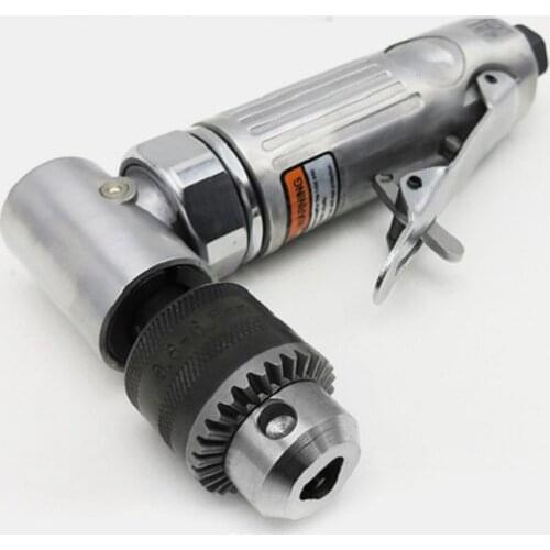 New 1pcs 1/4" Pneumatic Drill angle Air Drill 0.6-6.5MM