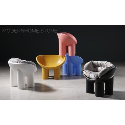 Popular Fashion comfortable colorful nordic modern home design kids baby leisure cushion pad relax lounge dining study Chair 1pc