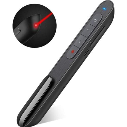 Red laser page-turning pen wireless remote control instruction pointer training speech instruction laser pen office teaching