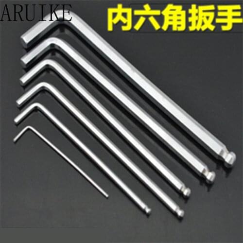 Hex wrench with long round head metric for countersunk screws Round Cup 2mm/3mm/4mm/6mm/8mm/12mm