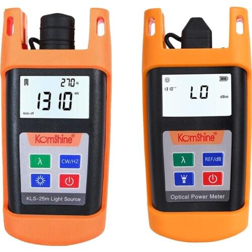 FTTH Test Tool Optical Meter Mini Optical Power Meter and 1310/1550nm Optical Light Source