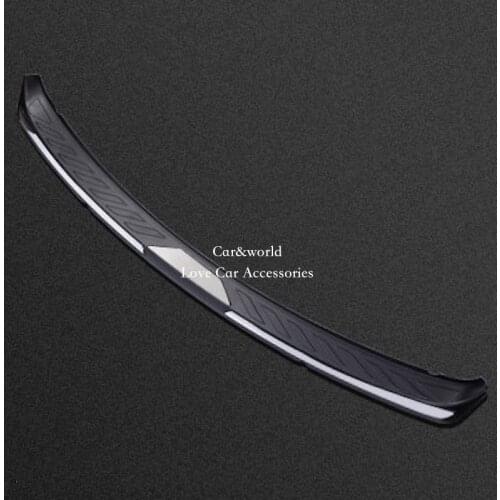 Rear Bumper Protector For Mazda CX-5 Tail Door Trunk Guard Cover Trim CX 5 CX5 2014 2015 2016 Plastic Car-styling Accessories