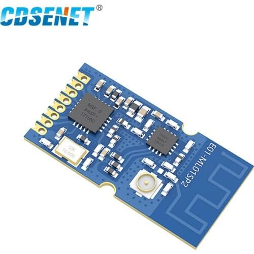 5X 2.4GHz nRF24L01 PA Transceiver Wireless rf Module E01-ML01SP2 SMD 2.4 GHz SPI rf Wireless Transmitter and Receiver nRF24L01P