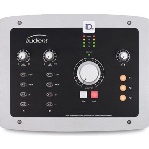 Audient iD22 Professional Studio Live Recording Guitar JFET D.I USB AD-DA Audio Interface Sound card