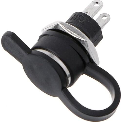 C1FB 5.5mmx2.5mm Female DC Power Jack Plug Socket Waterproof Panel Mount Connector
