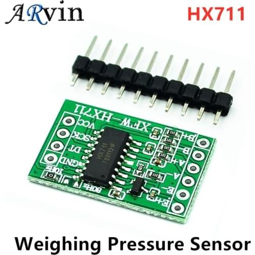 For Arduino Dual Channel HX711 Weighing Pressure Sensor 24-bit Precision A/D Module DIY Electronic Scale