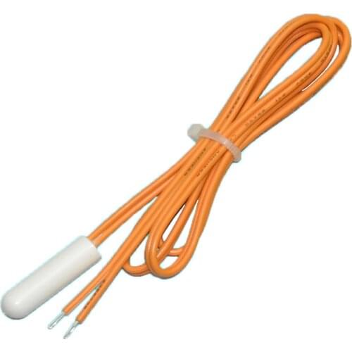 10K refrigerator freezer temperature sensor probe for LG/ Midea/ Meiling universal fridge ice box parts (round head)