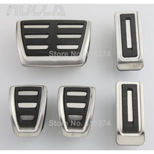 Pedal Kit For for vw Multivan T5 T6 Caravelle T6 Stainless Steel Accessories Gas Brake Pedals