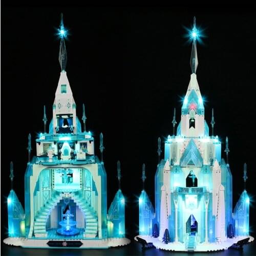 BrickBling Led Light Kit For 43197 The Ice Castle Collectible Model Toy (No Building Blocks)