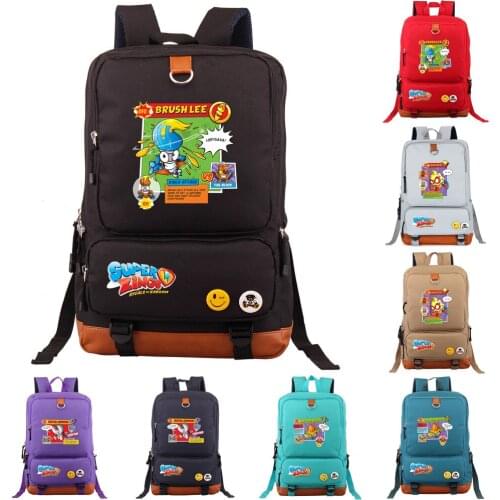 Super Zings Backpack Mochila Laotop Backpacks Women Men Fashion Bookbag Travel Bagpack School Bags
