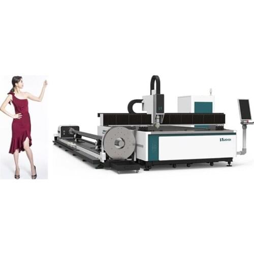 Cnc fiber laser cutting machine for sheet and tube