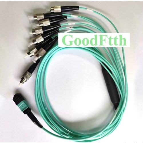 Fiber Patch Cord Patchcord MPO-FC Multimode OM3 8 Cores GoodFtth 1-15m