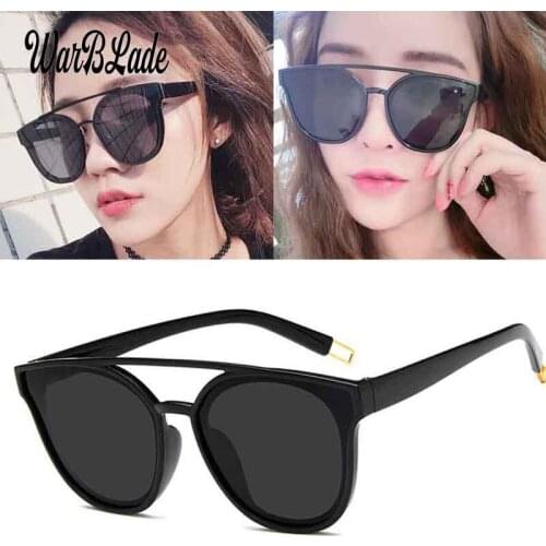 WarBLade 2019 New Fashion Vintage Butterfly Sunglasses Women Luxury Plastic Ocean Lens Sun Glasses Classic Retro Outdoor