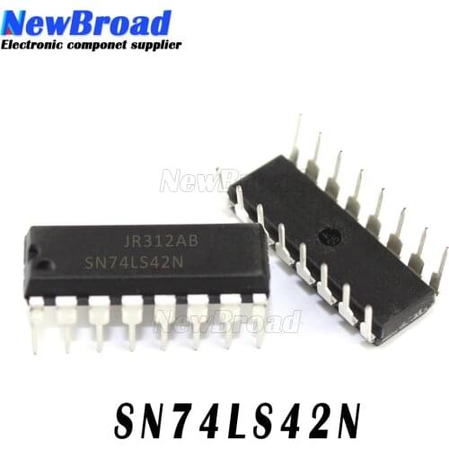 10pcs SN74LS42N DIP16 74LS42N HD74LS42P DIP HD74LS42 74LS42 74LS42P DIP-16