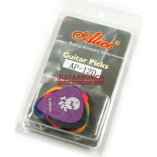 120pcs Matte Celluloid Skull Ghost Guitar Picks Plectrum Plectra 0.46/0.71/0.81mm