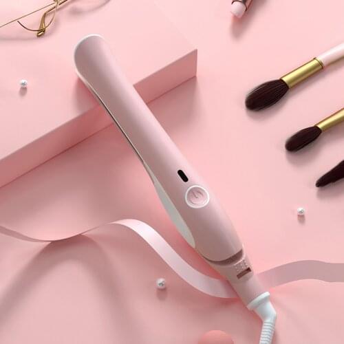 2 in 1 Flat Hair Straightener Curling Iron Salon Styling Tool Hair Curling Iron Flat Ceramic Hair Straightener Curler