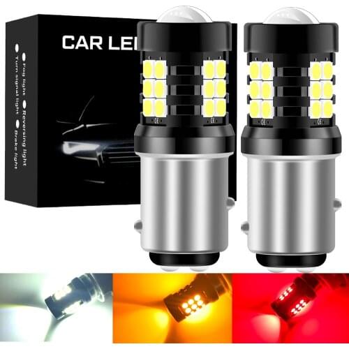 2x 3030 21SMD 1156 BA15S P21W 1157 BAY15D P21/5W Led Bulb 1156 BAU15S PY21W T20 7443 W21/5W T25 3157 P27/7W Turn Signal Light