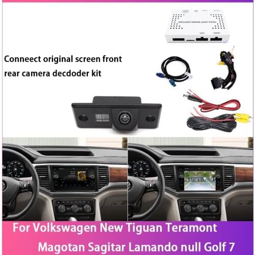 Car multimedia HD decoding box Original car screen For Volkswagen New Tiguan Teramont Magotan Sagitar Lamando null Golf 7