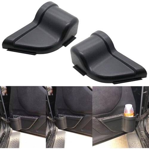 Car Organizer DoorPocket Front Door Storage Pockets Box 2011-2018 for Jeep Wrangler JK JKU 2/4 Door Net Pocket Replacement