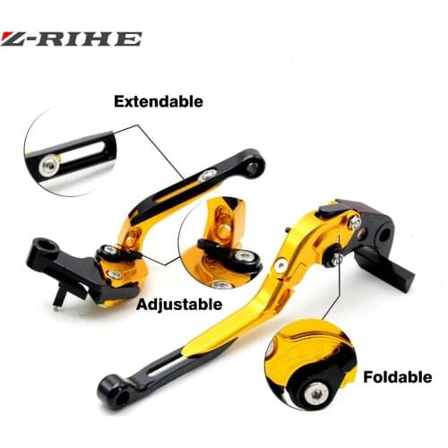 For MT-07/FZ-07 2014-2016 FZ-09/MT-09/SR 14-15 Motorcycle Adjustable CNC Aluminum Brakes Clutch Levers Set Motorbike brake