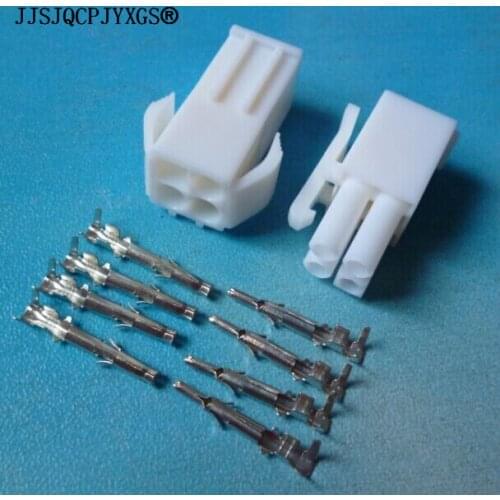JJSQCPJYXGS 4 Way EL-4P Series Multipole 4.5mm Connectors , Electrical wire terminal assorted connector automotive Male Female