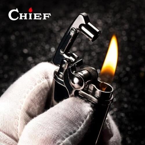 Classic Retro Kerosene Lighter Flint Vintage Cigarette Lighters Gift For Husband Men Original Gifts