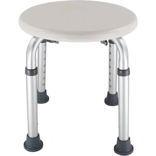 Non Slip Stool Bath Height Adjustable Home Chair Round Kids Old men pregnant woman Toilet Bath Seat Shower Stool Seat