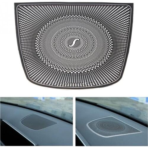 New Dashboard Speaker Horn Frame Decoration Covers Car-Styling Stickers For BMW X5 X6 F15 F16 2014-2018 Car Accessories