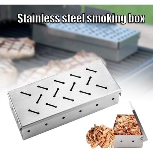 Newly Universal Stainless Steel Box BBQ Grill Oven Accessories High Temperature and Corrosion Resistance Kitchen Tools