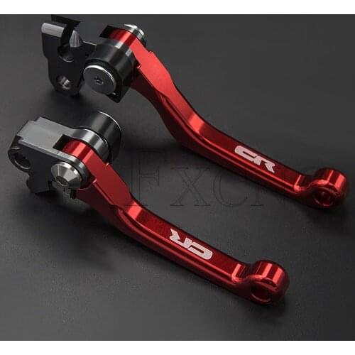 For Honda CR125R CR250R CR 125R 250R CR125 CR250 R 2004 2005 2006 2007 CNC Motorcycle Pivot Dirt Pit Bike Brake Clutch Levers