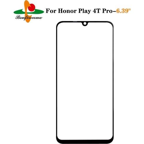 10Pcs\lot TouchScreen For Huawei Honor Play 4T Pro AQM-AL10 Front Touch Screen Glass Outer Lens Replacement