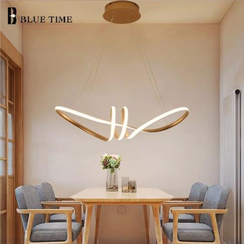 Bowknot Shape Golden Finished LED Chandelier Lighting For Bedroom Dining Room Living Room Study Room LED Chandelier Home Fixture