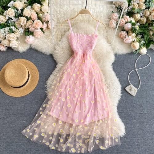 VBNFGH Pink Summer Dresses