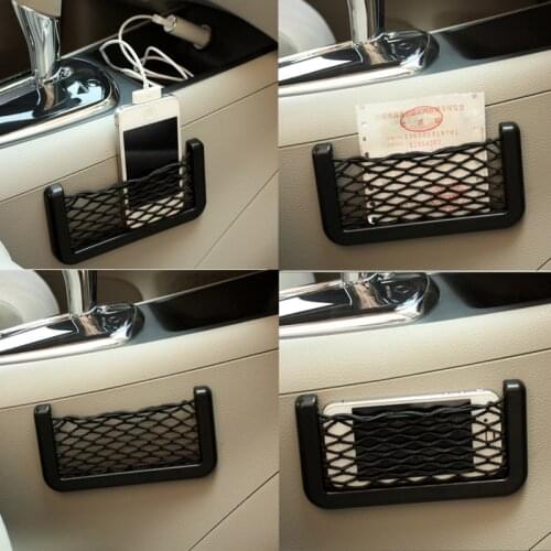 1pcs Universal Car Seat Back Storage Net Bag Phone Pocket for Mazda 2 Mazda 3 MS For Mazda 6 CX-5 CX5 Car-Styling Accessories