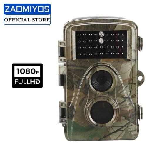 1080P Hunting Camera Trap 12MP Infrared Hunt Night Vision Waterproof Wildlife Photo-trap Hunting Trail Photo Camera Foto Chasse