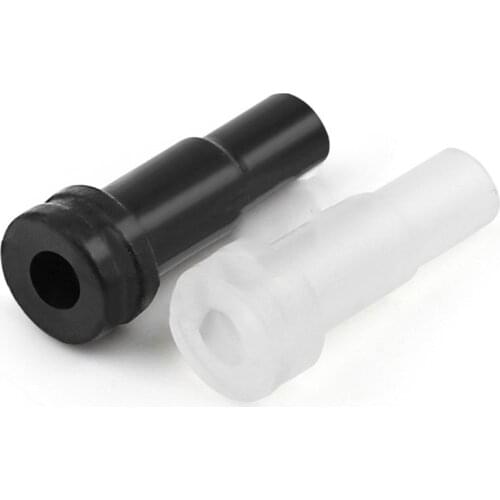 20pcs DIY Silicone Tail Pipe 3.5mm 4mm Cable Protecting Tail Wire Protecting Jacks Filling Sleeve Tail 3.5mm Connector Adapter