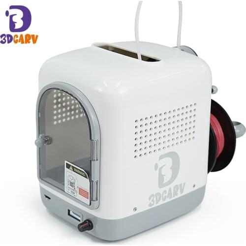 3DCARV Newest FDM 3D Printer Auto-leveling 3D printer With 80*80*80mm Print Size Automatic Leveling 3D Printing