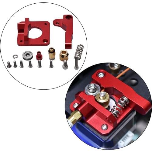 3D Printer Parts MK8 Extruder Aluminum Alloy Block Bowden Extruder 1.75MM Filament Reprap Extrusion For CR10 CR-10 CR-10S DIY