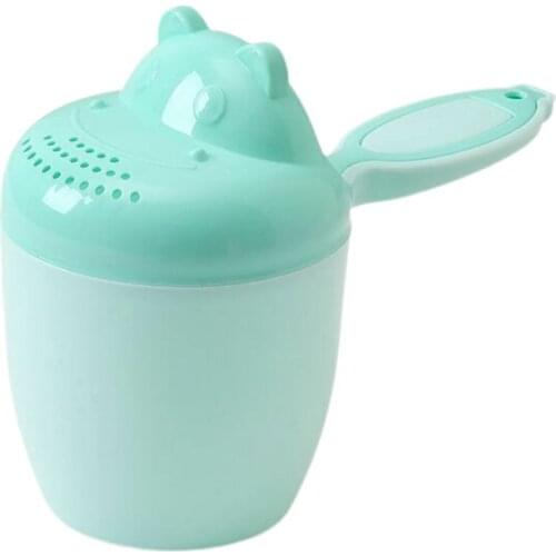 Baby Bath Waterfall Rinser Kids Shampoo Rinse Cup Bath Shower Washing Head Children Bathing Baby Shower Spoons Child Washing