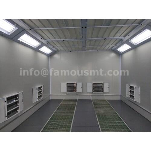 European paint drying chamber auto body spray booth FMS8100